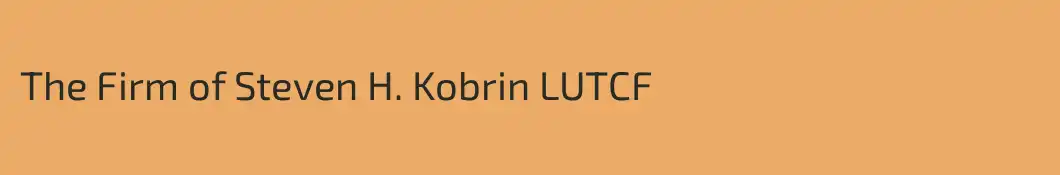 The Firm of Steven H. Kobrin LUTCF